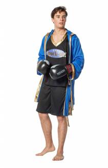 Bokser Pak Heer Zwart, Blauw, Multikleur - Print