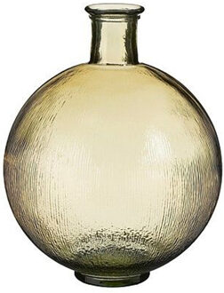 bol vaas - Firenza - Licht bruin - recycled glas