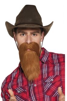 Boland Baard Cowboy Heren Bruin