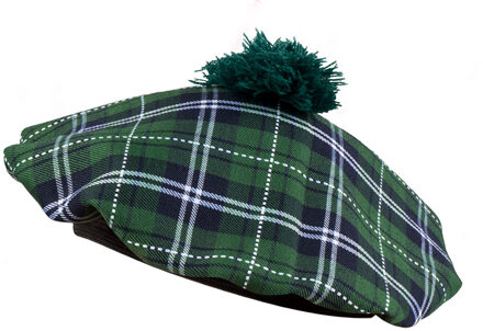 Boland Baret Mrs Tartan Groen