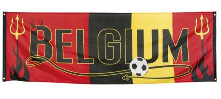Boland Belgische decoratie banner 220 cm Multi