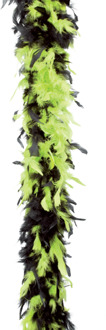 Boland Boa lime groen/zwart 180 cm