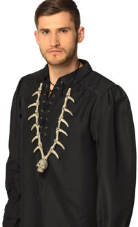Boland botten ketting - schedel - piraten thema - halloween