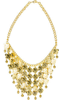 Boland Buikdans Ketting Dames 43 Cm Kunststof Goud