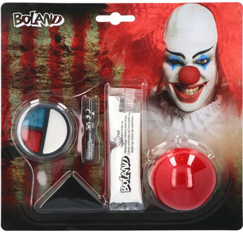 Boland BV - Enge clown schmink set - Schmink > Make-up set