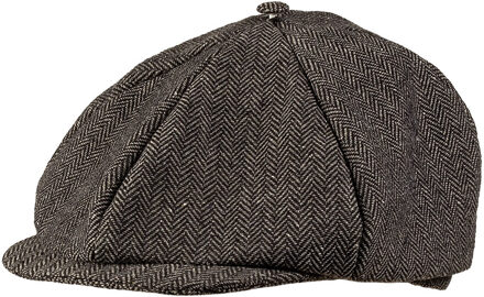 Boland Carnaval verkleed Jaren 20/30/40 Birmingham Blinders pet - grijs - polyester - heren