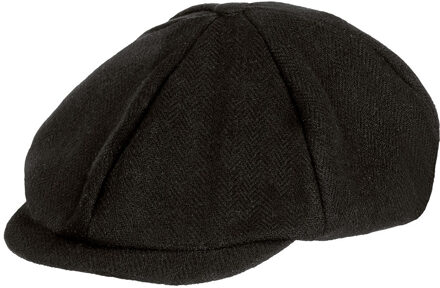 Boland Carnaval verkleed Jaren 20/30/40 Birmingham Blinders pet - zwart - polyester - heren