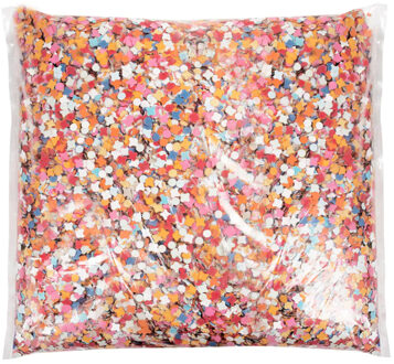 Boland Confetti - 1 kilo - multicolor - papier - versiering - feestdecoratie