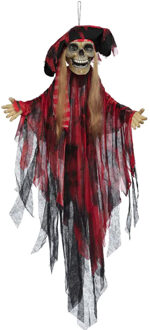 Boland Decoratie Piraten geest - 160 cm - hangend - Halloween/horror versiering Multi