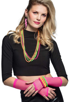 Boland Foute 80s/90s party verkleed accessoire set - 5-delig - jaren 80/90 thema feestje