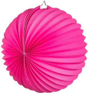 Boland Fuchsia roze feest lampionnen 22 cm - Feestlampionnen