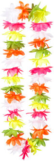 Boland Gekleurde Hawaii krans 50 cm Multikleur