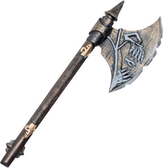 Boland Grote hakbijl - plastic - 68 cm - Halloween/ridders verkleed wapens accessoires