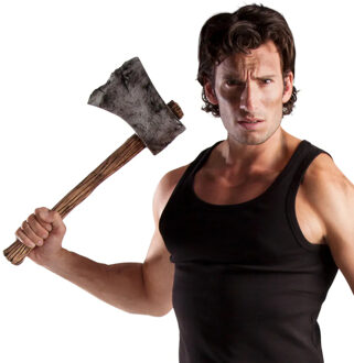 Boland Hakbijl - 49 cm - schuimrubber - halloween - horror thema - bijl