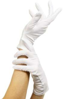 Boland handschoenen Basic wit