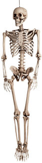 Boland Hangende horror decoratie skelet groot 160 cm