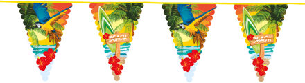 Boland Hawaii thema vlaggenlijn 6 meter - Vlaggenlijnen Multikleur