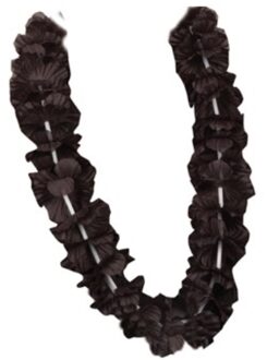 Boland hawaikrans luxe zwart polyester