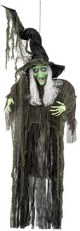Boland Heksen pop - 190 cm - horror thema - hangdecoratie - halloween Multi