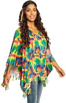 Boland Hippie Poncho Met Hoofdband Dames Polyester One-size