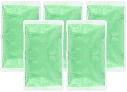 Boland Holi kleurpoeder - 5x - groen - 70 gram - festival/party - heilig kleuren poeder - festival