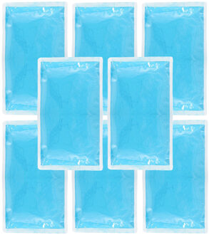 Boland Holi kleurpoeder - 8x - blauw - 70 gram - festival/party - heilig kleuren poeder - festival