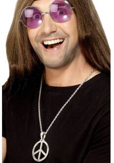 Boland Ketting Peace Unisex Zilver