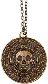 Boland Ketting Piratenamulet 4 Cm Zink Brons