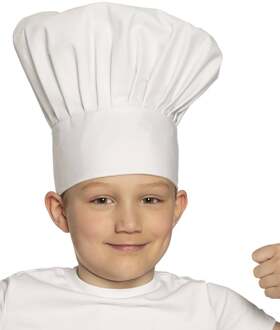 Boland Kinderkoksmuts Chef Deluxe Junior Wit One Size