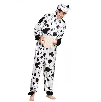 Boland Koeien kostuum - onesie - koe - carnaval - dierenpak Multi