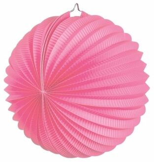 Boland Lampion in roze kleur 22 cm