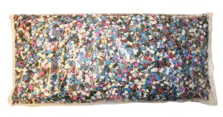 Boland Multicolor confetti zak 1 kilo