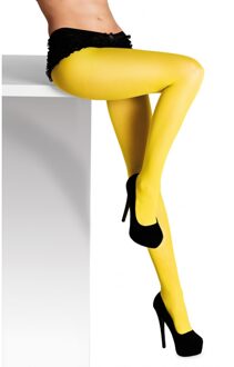 Boland Opaque Panty Dames Onze Size Geel