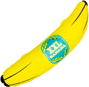 Boland Opblaasbare fruit banaan XL - 71 cm - groot formaat