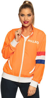 Boland Oranje/holland fan artikelen kleding trainingsjasje maat M/L