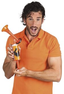 Boland Oranje Holland stadiontoeter - hand toeter - 45 cm - luchttoeter - luchthoorn