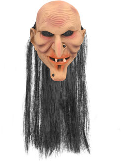 Boland Oude creepy butler verkleedmasker - latex - volwassenen - Horror/Scary/Halloween - carnaval