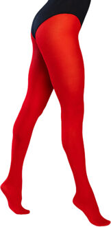 Boland panty - rood - 40 denier - maat M/L - carnaval