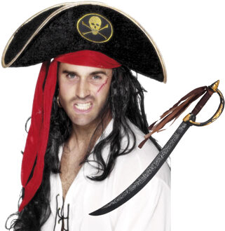 Boland Piratenzwaard Zwart/bruin 68 Cm