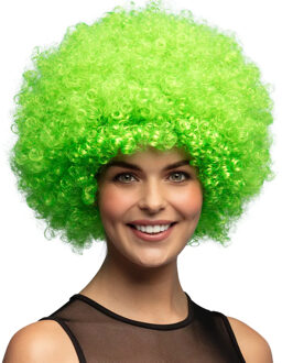 Boland Pruik Afro Unisex Groen