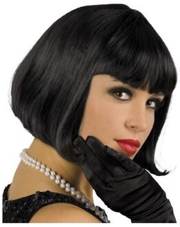 Boland Pruik Cabaret Zwart