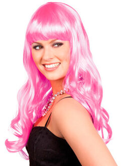 Boland Pruik Chique Dames Roze