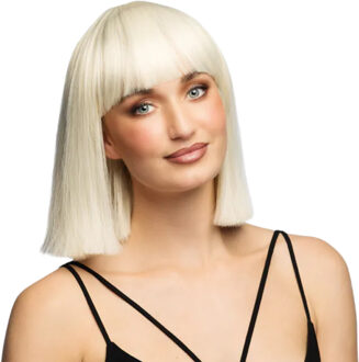 Boland Pruik Djamilla - Blond - dames - verkleed pruiken