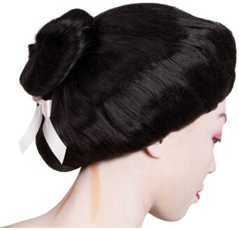 Boland Pruik Geisha Dames Zwart