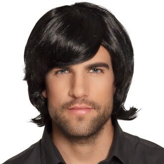 Boland Pruik Spike Heren Zwart