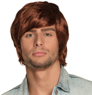 Boland Pruik Tyler Heren Bruin