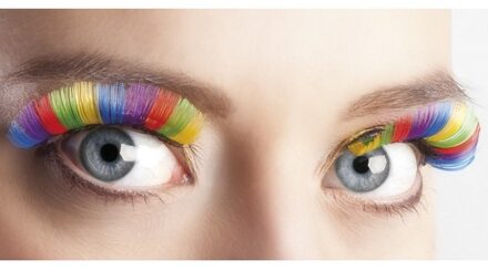 Boland Regenboog vlag nepwimpers XL