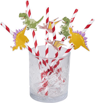 Boland Rietjes Dino Junior 20 Cm Papier 6 Stuks