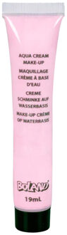 Boland Schmink/make-up tube - licht roze - 19 gram - waterbasis - carnaval/Halloween