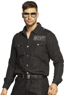 Boland Security Shirt Heren Zwart Maat 50/52